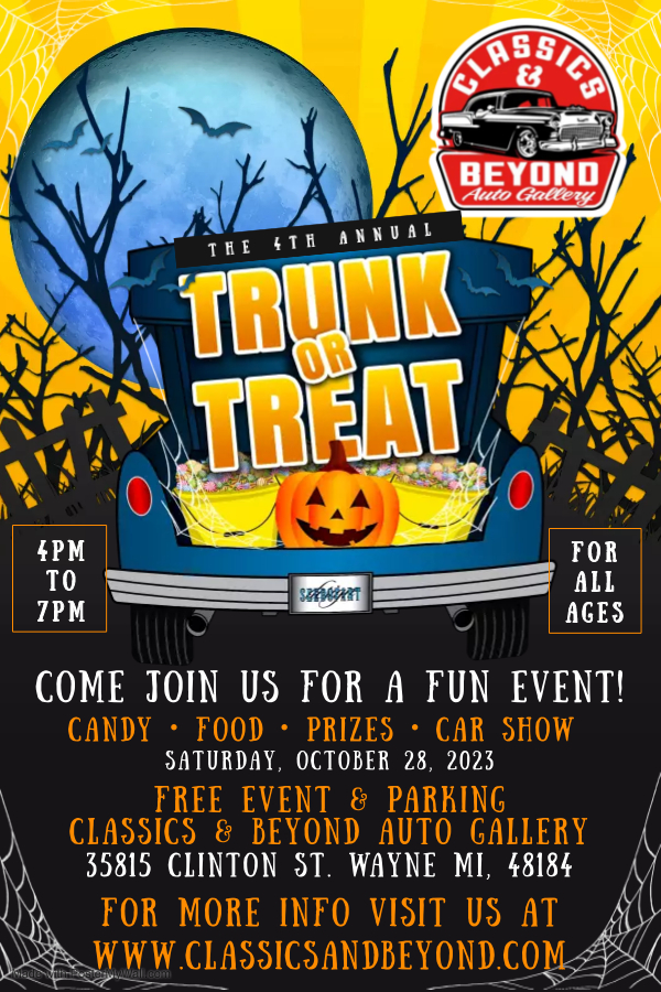 Classics beyond 4th annual trunk or treat